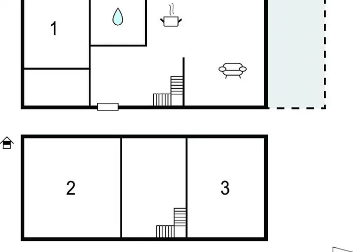 Сasa de vacaciones Ferienhaus Lychen